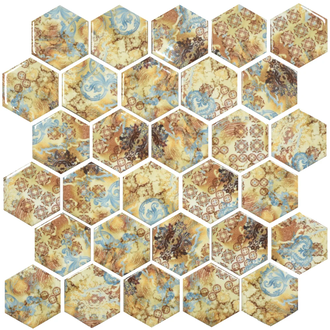 Мозаїка HP 6021 Hexagon 295x295x9 Котто Кераміка