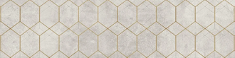 Плитка підлогова Softcement White Decor Geo POL 29,7x119,7x0,8 код 7412 Cerrad (5903313317412)