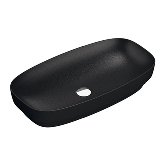 Раковина накладная на столешницу Catalano Сolori Satin black 75 х 40 см (175AGRLXNS) фото 1 Aquada.com.ua