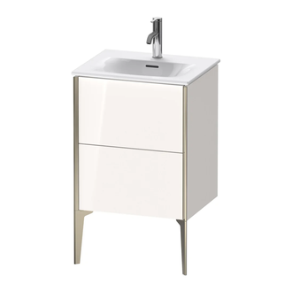 Тумба напольная под раковину Duravit XViu 51 x 42 см, белый глянцевый (XV40690B122) фото 1 Aquada.com.ua