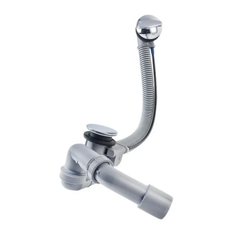 Слив-перелив Hansgrohe Flexaplus (цвет - хром) (58143000) фото 1 Aquada.com.ua