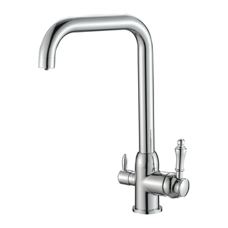 MIXXUS PREMIUM Atrio 021 Змішувач кухонний, на дві води (MI5933)