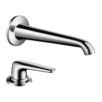 Смеситель для раковины Axor Bouroullec, однорычажный, настенный излив (19137000) фото 1 Aquada.com.ua