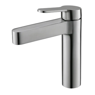 KOER KI-10016-02 Смеситель для умывальника, нерж. сталь (KR4789)
