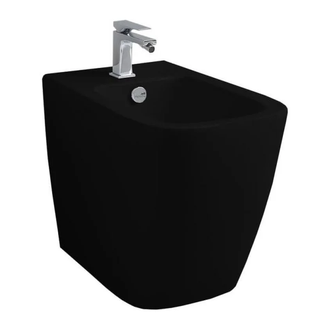 Біде підлогове Artceram A16 36x52, чорний матовий (ASB002 17; 00)