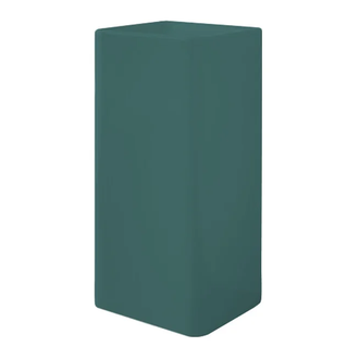 Nic-Design Умивальник окремо стоячий Nic Design Semplice 40х40х85 см без переливу зі зливом у стіну, Amazzonia глянець (001372077)