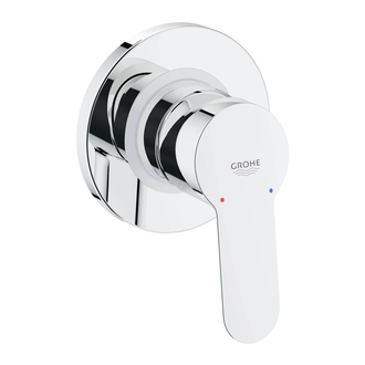 Смеситель для душа Grohe Bau Edge (цвет - хром) (29040000) фото 1 Aquada.com.ua