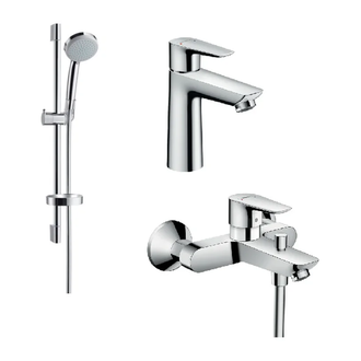Набор смесителей для ванны 3-в-1 Hansgrohe Talis E (цвет - хром) (71742773) фото 1 Aquada.com.ua