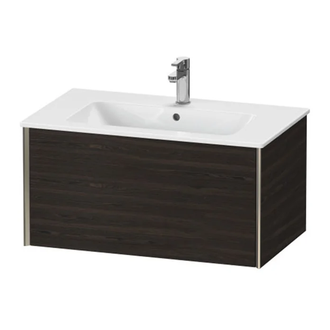 Тумба подвесная под раковину Duravit XViu 81 x 48 см, орех брашированный (XV40260B169) фото 1 Aquada.com.ua