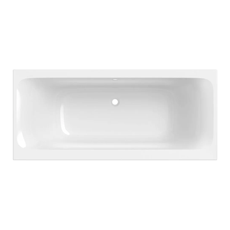 Ванна акриловая 180 х 80 х h46,6 см Geberit Tawa, slim rim, Duo в комплекте с ножками (554.124.01.1)