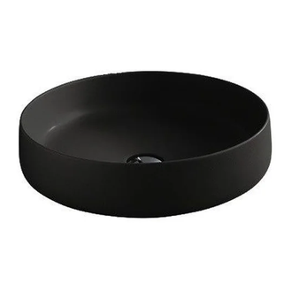 Умивальник на стільницю Artceram Cognac D48 см, чорний матовий (COL002 17; 00) (COL002 17;00)