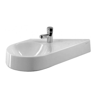 Подвесной умывальник Duravit Architec, чаша слева (0764650000) фото 1 Aquada.com.ua
