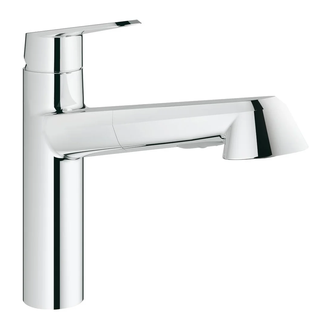 Смеситель для кухни, однорычажный Grohe Eurodisс Cosmopolitan (цвет - хром) (32257002) фото 1 Aquada.com.ua