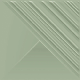 Плитка стінова Feelings Green STR Блиск 19,8x19,8 код 2695 Ceramika Paradyz (SS--198X198-1-FEES.GN)