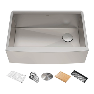 Kraus Kore™ Workstation Кухонна мийка, нержавійка (KWF210-30)
