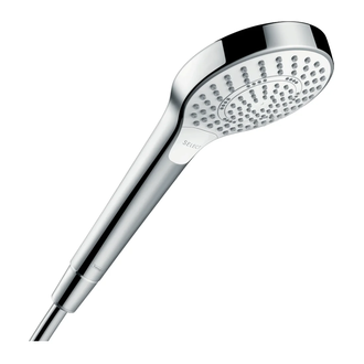 Лейка для душа Hansgrohe Croma Select S Multi (цвет - хром/белый), 3 вида струи (26800400) фото 1 Aquada.com.ua