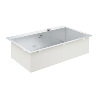 Grohe K-series кухонная мойка, нерж. сталь (31584SD1) (31584sd1)