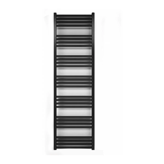 Полотенцесушитель электрический Terma Fiona 48 x 138h см с тэном Moa, чёрный матовый (WLFIN138048/9005/MOA) фото 1 Aquada.com.ua