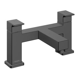 Смеситель на борт ванны Hansgrohe Vernis Shape (цвет - чёрный матовый) (71452670) фото 1 Aquada.com.ua