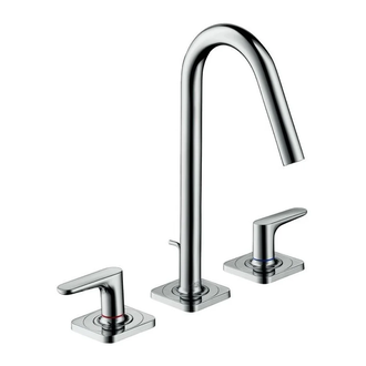 Смеситель для раковины на 3 отверстия Axor Citterio M (34133000) фото 1 Aquada.com.ua