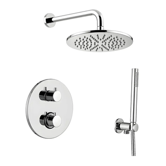 Paffoni Shower Душевая система, хром (KITLIQ018CR300)