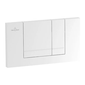 VILLEROY & BOCH VICONNECT PRO клавиша смыва, белая (92214368) фото 1 Aquada.com.ua