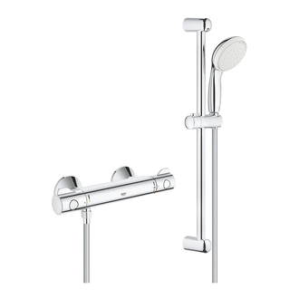 GROHE Термостат для душу із душовим гарнітуром Grohtherm 800  (34565001) фото 3 Aquada.com.ua
