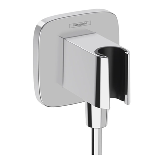 Шлангове підключення Hansgrohe FixFit Porter Q з тримачем, Chrome (26887000)