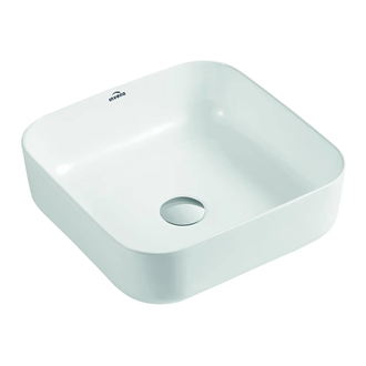 Invena Reja Умивальник накладний 38х38 см, білий (CE-15-001)