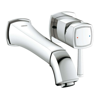 Змішувач для умивальника Grohe Grandera M-Size на два отвори 234 мм, хром (19930000)