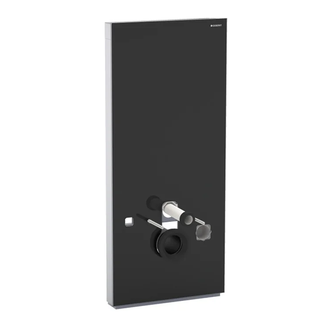 Инсталляция для унитаза Geberit Monolith Premium 131.232.SJ.1 (стекло черное) Geberit AquaClean 8000 высота 114 см (131.232.SJ.1) фото 1 Aquada.com.ua