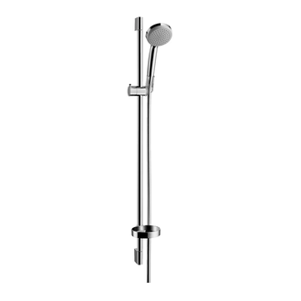 Душевой гарнитур, со штангой 90 см и мыльницей Hansgrohe Croma (цвет - хром), 1 вид струи (27724000) фото 1 Aquada.com.ua