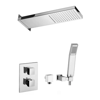 Душевая система скрытого монтажа Paffoni Collections Shower 520х160 мм (DS3jet4hole) фото 1 Aquada.com.ua