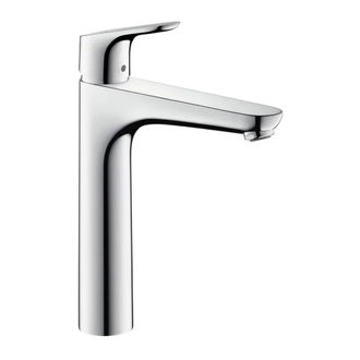 HANSGROHE Смеситель для раковины, однорычажный, хром Focus 190 (31608000) фото 1 Aquada.com.ua