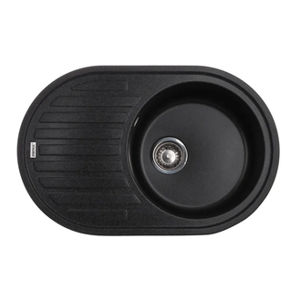 Мийка кухонна Zerix ZS-7750R-13 Графитная (ZX4561)