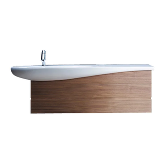 LAUFEN ALESSI ONEvolution тумба под умывальник 135*32см (цвет светлый орех) (H4243600976301) фото 1 Aquada.com.ua