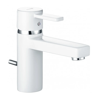 Змішувач ZENTA XL д/умив. хром/білий 382609175, KLUDI (382609175)
