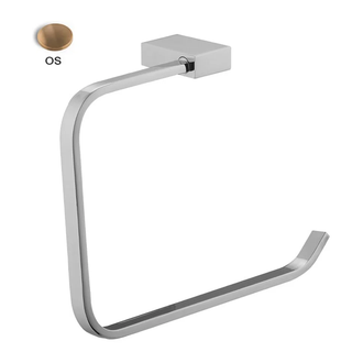 Fima Carlo Тримач для рушників Fima Quadra, Золото брашироване (F6022_1OS)