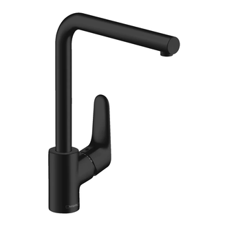 Смеситель для кухни Hansgrohe Focus 280 (цвет - чёрный матовый) (31817670) фото 1 Aquada.com.ua