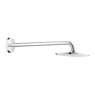 Grohe Rainshower Veris 300 x 150 Верхний душ с душевым кронштейном 422 мм, 1 режим струи (26170000) фото 1 Aquada.com.ua