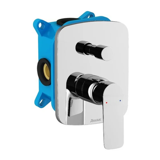 Смеситель скрытого монтажа Ravak Classic с R-box (X070088) фото 1 Aquada.com.ua