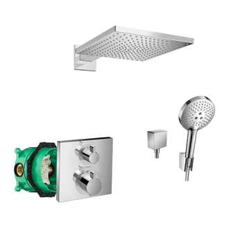 Душевая система скрытого монтажа с термостатом Hansgrohe Raindance (цвет - хром) (23815000) фото 1 Aquada.com.ua