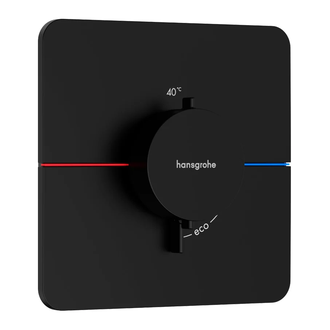 Термостат на 1 потребитель Hansgrohe ShowerSelect Comfort Q (цвет - чёрный матовый) 15588670