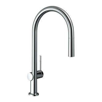 Кухонний змішувач Hansgrohe Talis 210 1jet з витяжним виливом, хром (72802000)