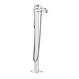 Смеситель для ванны однорычажный, напольный Hansgrohe Metropol Classic (цвет - хром) (31445000) фото 1 Aquada.com.ua