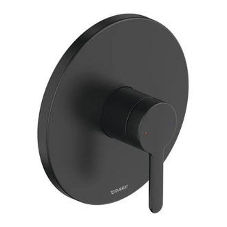 Смеситель для душа скрытого монтажа Duravit C.1 (цвет - чёрный матовый) (C14210010046) фото 1 Aquada.com.ua
