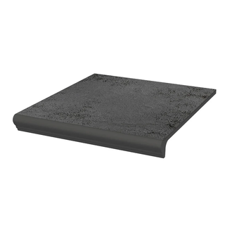 Сходинка з капіносом пряма Semir Grafit 30x33 код 2124 Ceramika Paradyz (Z---300X330-1-SEMI.GTKP-2)