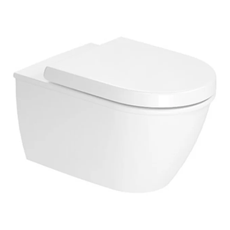 Унитаз подвесной Duravit Darling New (с сиденьем Soft Close) (2557090000+0069890000) фото 1 Aquada.com.ua