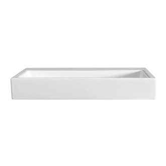 Nic-Design Умивальник підвісний Nic Design Cool без переливу 100х50x12.5 см, білий глянець (001232001)