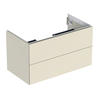 Тумба подвесная Geberit One 90 х 47 х h50,4 см, цвет - песочно-серый глянцевый 505.263.00.4